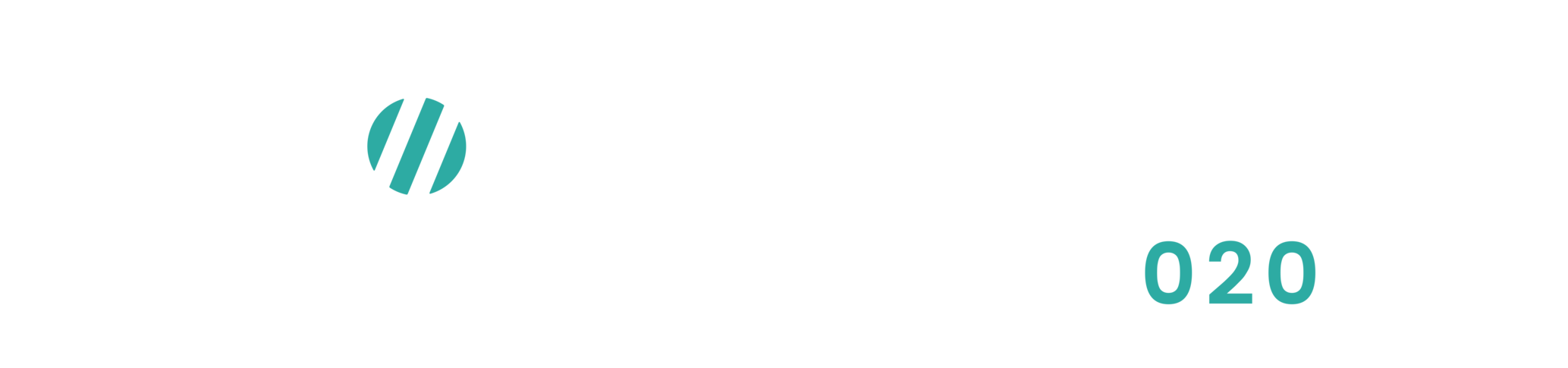 PowerMama BURGUM - Logo compleet - Naam midden - Wit